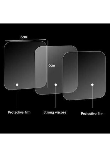 10/30/50 Adet Ev Mutfak Çift Taraflı Şeffaf Yapıştırıcı Yardımcı Macun Güçlü Ve Dikişsiz Kiremit Kanca 50 Pcs