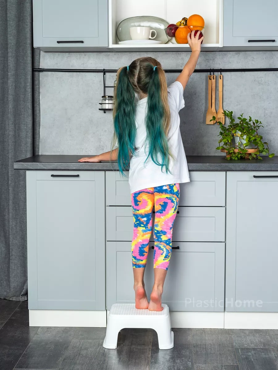 Al' Ternatıva Çocuklar İçin Basamak Tabure Ayak Desteği 188525200 Beyaz