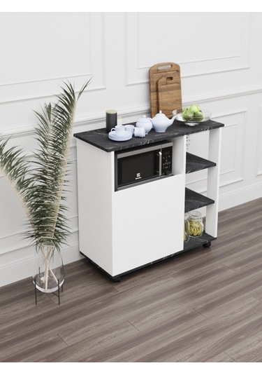 Bozlale Çok Amaçlı Dolap Mikrodalga Fırın Airfryer Kahve Dolabı