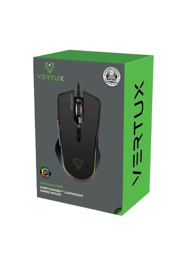 Vertux Oyuncu Mouse Gamecharged Hafif Oyun Özel Led Işıklı 10.00