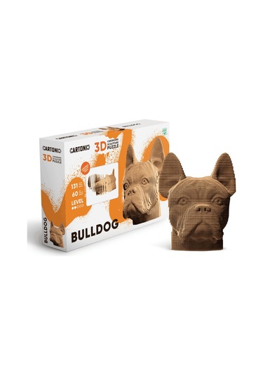 Cartonic 3d Puzzle - Bulldog