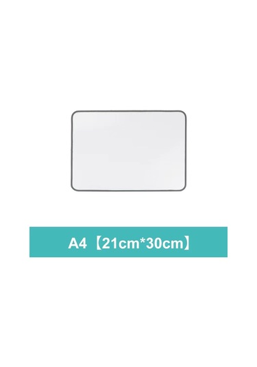 Snapbuy Çift Taraflı Mıknatıslı A4 Yazı Tahtası - Masaüstü Mesaj Panosu, Çocuklar İçin Eğitim Ve Çizim Tahtası Gri