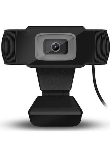Hxsj A870 Usb Web Kamera - 480p Hd Görüntü, Mikrofonlu, Siyah, Sürücüsüz