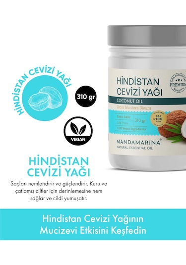Mandamarina Hindistan Cevizi Yağı 310 Ml Diğer