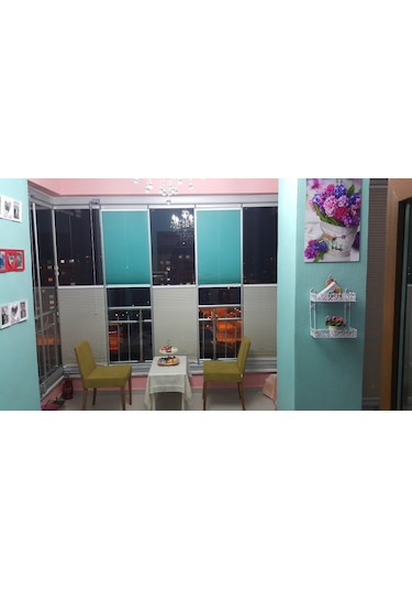 Cam Balkon Plise Perde İthal Vip Serisi, 9 Renk, Alüminyum Kasa (442549120)