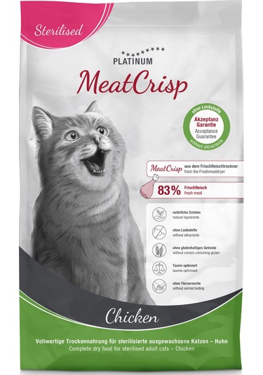 Platinum Meatcrisp Tavuklu Kısır Kedi Maması 3 Kg