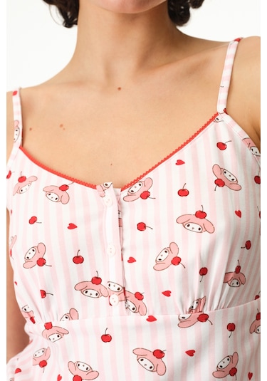 Penti Pembe Lic My Melody Pamuklu Şortlu Pijama Takımı LILA