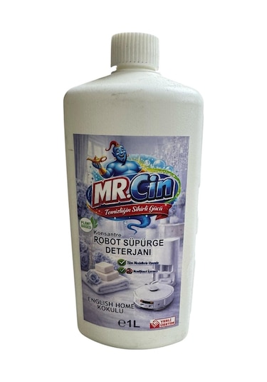 Mr.cin Robot Süpürge Deterjanı English Home Kokulu 1 Litre Tekli