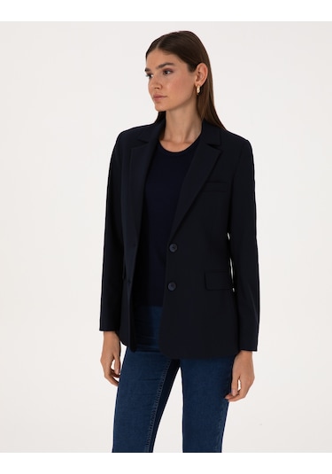Pierre Cardin Kadın Lacivert Ceket 50309891-vr033 Lacivert