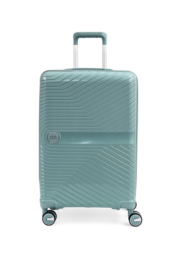 Ççs 5239 Polipropilen Büyük Boy Valiz Beyaz-camel