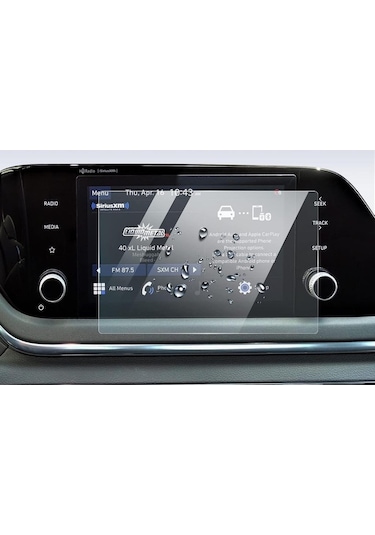 Hyundai İ20 8 İnç Mat Ekran Koruyucu Multimedya Şeffaf
