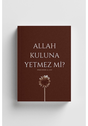Allah Kuluna Yetmez Mi İslami Defter Ayet-hadisli Çok Renkli