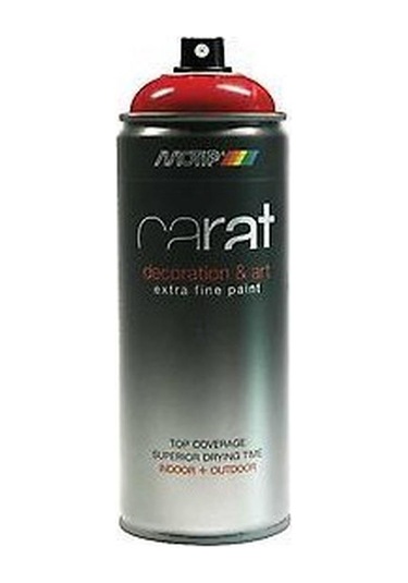 Motip Carat Parlak Trafik Kırmızı Sprey Boya 400 ML Ral 3020