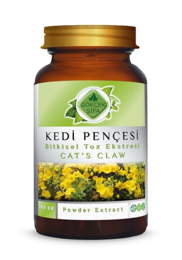 Gökçek Şifa Kedi Pençesi Toz Ekstresi 100 G