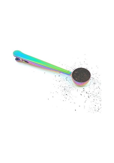 Mcg Mandallı Kahve Ölçü Kaşığı Renkli Çok Fonksiyonlu Paslanmaz Çelik Kaşık Renkli