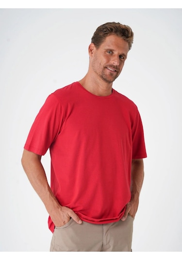 Mecanık Casual Neo Organic T-shirt Kırmızı