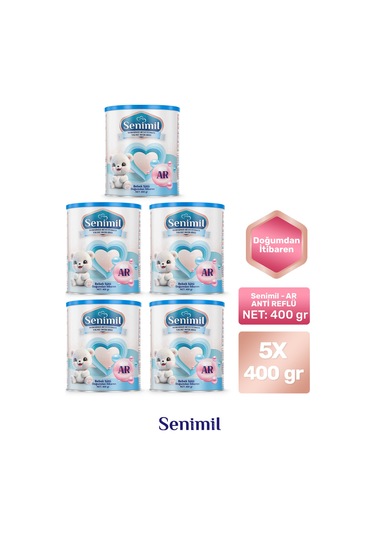 Senimil-Ar Bebek Sütü 400 Gr 5 Li Avantaj Paketi
