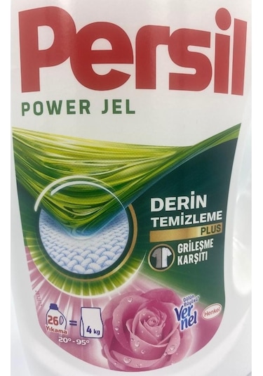 Persil Power Jel Çamaşır Deterjanı Gülün Büyüsü 4 x 1690 ML 104 Yıkama