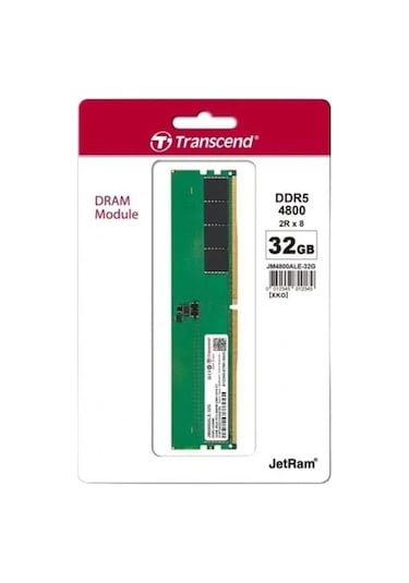 Transcend 32gb Ddr5 4800mhz Pc Ram Value Jm4800ale-32g