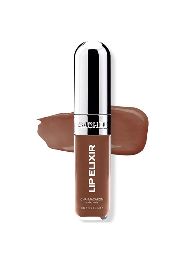 Sacheu Lip Elixir 3 Ü 1 Arada Renkli Dudak Parlatıcı 05 Chai Macaron 3.5ml 05 Chai Macaron