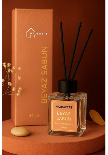 Çubuklu Oda Kokusu Beyaz Sabun 50ml Beyaz Sabun