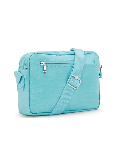 Kıplıng Abanu M Orta Boy Omuz Çantası Yeşil Deepest Aqua Yeşil