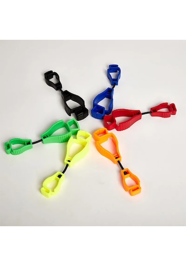 Green-1pcs Eldiven Klip Askı Emniyet Eldiveni Tutucu Plastik Çalışma Eldivenleri Çalışma Kelepçesi Güvenlik Ev Gereçleri 47127490