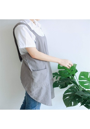 Suofeng Kadınlar İçin Gri Tam Pamuk Ev Çapkını, Pişirme/fırın Kullanıma Uygun, Büyük Beden, Kolay Kullanim, Özel Logo Tasarimi Diğer