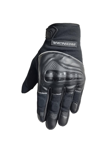 Venom VN-905 Yazlık Korumalı Eldiven Siyah