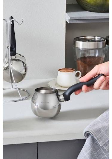 Karaca Fleva 3'lü Cezve Takımı Black