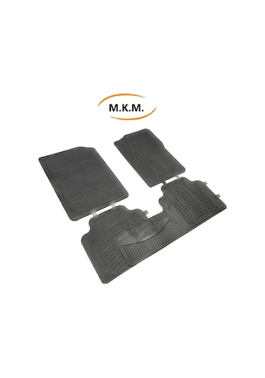 MKM Oto Paspas Düz 3D 4 Parça Üniversal Tüm Araçlara Uyumlu