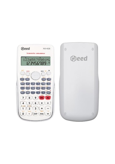 Need Nd-82b Beyaz 240 Fonksiyonlu Bilimsel Hesap Makinesi Beyaz