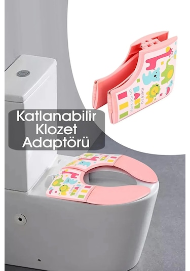 Katlanır Çocuk Klozet Adaptörü