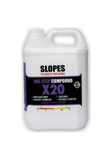 Slopes X20 Tek Adım Pasta 5lt.