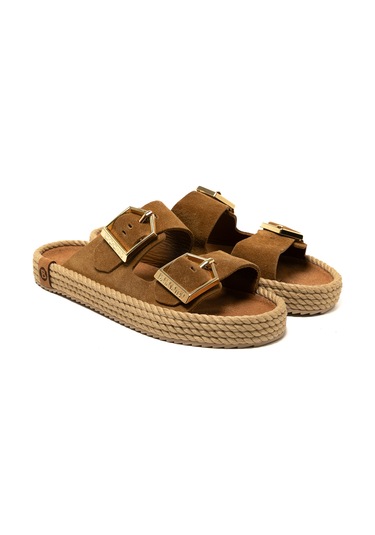 Syd12-00033 Bohonomad Sydney Kadın Terlik Safran Safran