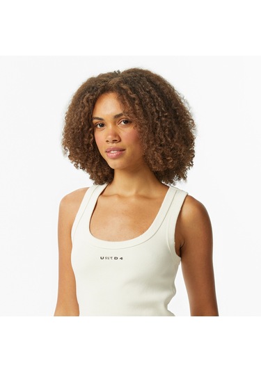 Unıted4 Kadın Beyaz Atlet Ft-wa Beyaz