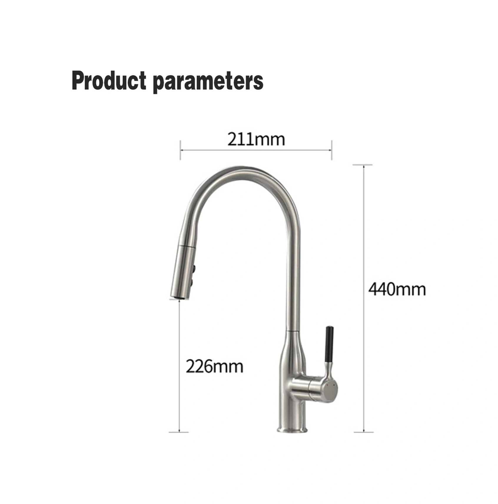 Boheme Power İnox Spiralli Evye Bataryası Inox