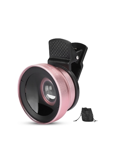 2'li 0.45x Geniş Açı + Makro Lens - Huiliang