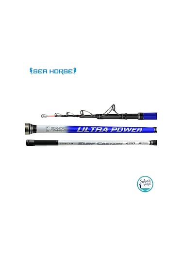 Sea Horse Ultra Power Surf 4.20mt 150-300gr Teleskopik Surf Kamış Standart