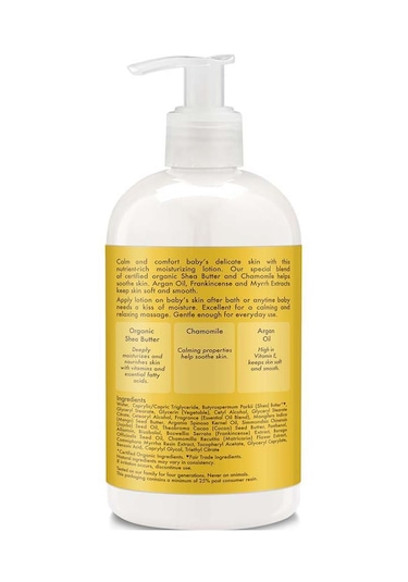 Shea Moisture Baby Shea, Papatya ve Argan Yağlı Bebek Losyonu 384 ML