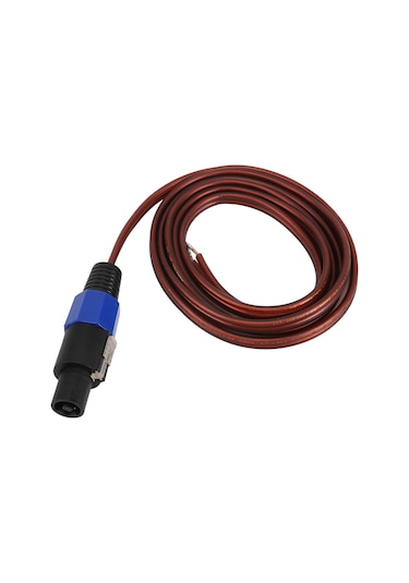 Speakon Hoparlör Kablosu Çıplak Tel Açık Uçlu Kablo, Speakon'dan Hoparlöre