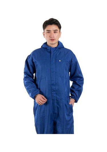 Mavi Fermuar Kapatma Polyester Büyük Su Geçirmez Araba Tamir Atölyesi Erkek Tulum Şapka Tek Parça Romper 4xl Mavi Fermuar Kapatma Polyester Büyük Su Geçirmez Araba Tamir Atölyesi Erkek Tulum Şapka Tek Parça Romper 4xl