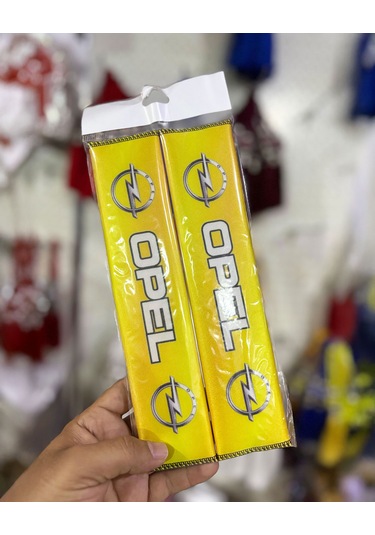 Tüm Otomobillere Uyumlu, Aracınıza Özel Tasarım Baskılı, Emniyet Kemeri Yumuşatıcı Ped, Oplsarı