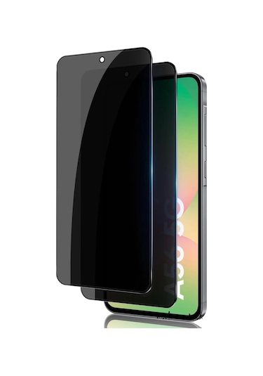Logis Samsung Galaxy Uyumlu A56 Antistatik Tam Kaplayan Hayalet Ekran Koruyucu Cam