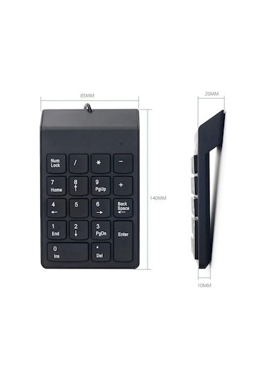 Appa Srf-22 Kablolu Numpad Numerik Keypad Klavye Usb