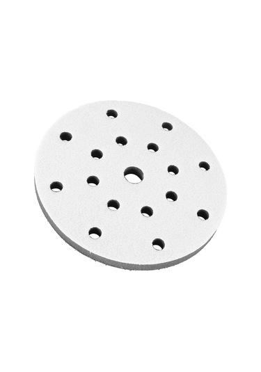 Wezone 150mm Çaplı Yumuşak Sünger Tampon Paspası, 15 Delikli, Titreşim Azaltıcı, Gürültü Azaltıcı, Manyetik Yapışkan Tabanlı, Polisaj Ve Taşlama Makineleri İçin