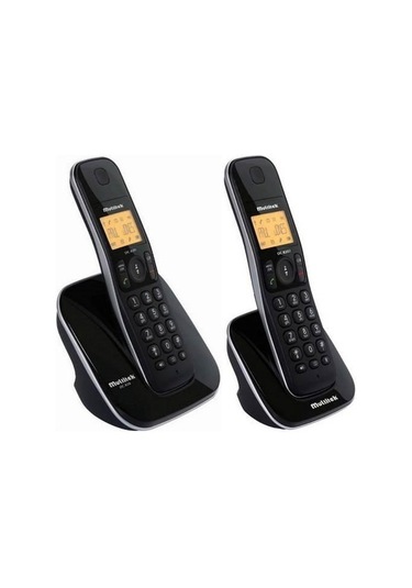 Multitek DC 8202 Ultra Slim Çift Dect Telefon