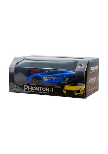1:22 Phantom Gt Dört Yönlü Hareket Eden Kumandalı Yarış Arabası M Çok Renkli