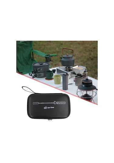 Suntek Açık Hava Kamp Meşalesi Saklama Çantası Siyah