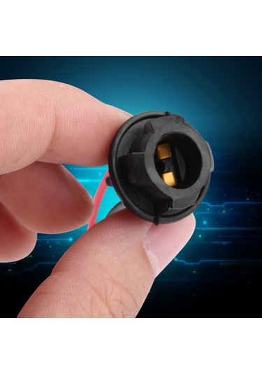 Kosona Motosiklet Ve Elektrikli Araçlar İçin T10 Tipi Faro Ve Gösterge Lambası Bağlantı Kablosu, Tam Bakır Çekirdek, 15cm, 10 Adet